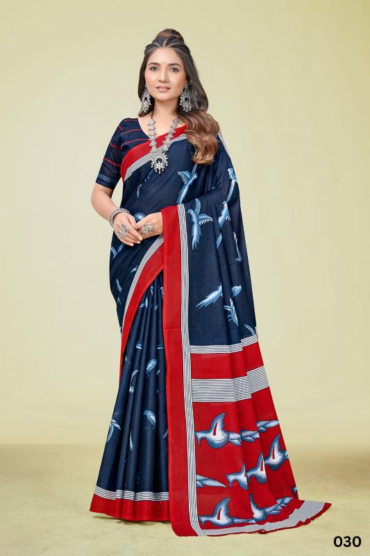 Lakhani cotton printed surat wholesale saree shop